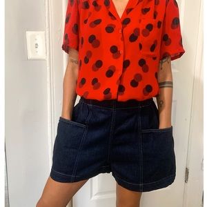 Uniqlo UU denim shorts